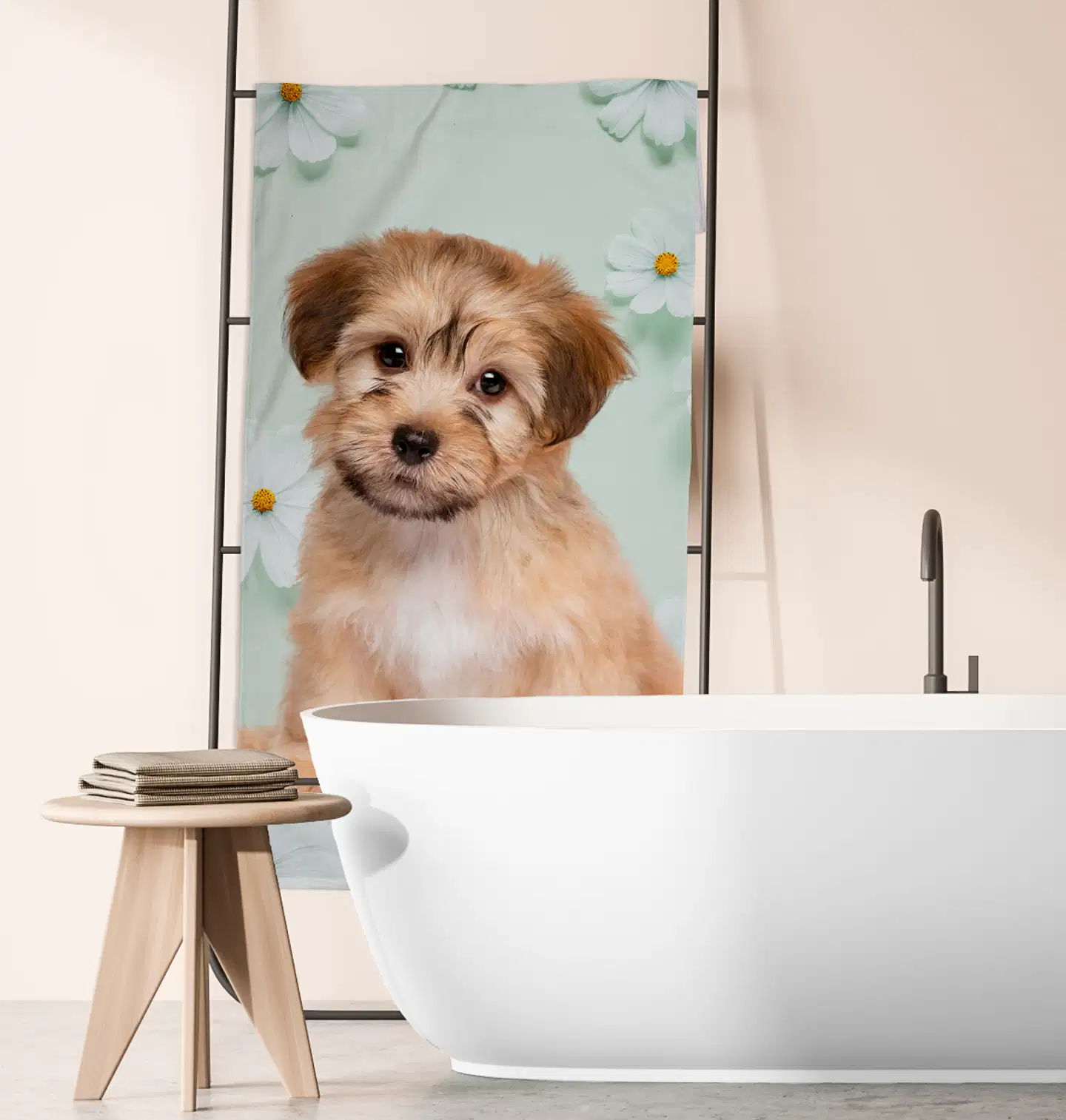 Ciraf lasten kylpypyyhe Doggy 70x140 cm - 6