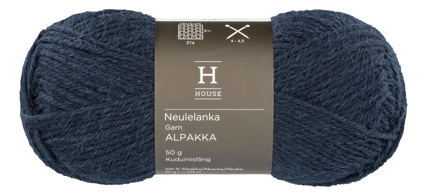 House neulelanka Alpakka 710234 50 g Navy Blue 5048