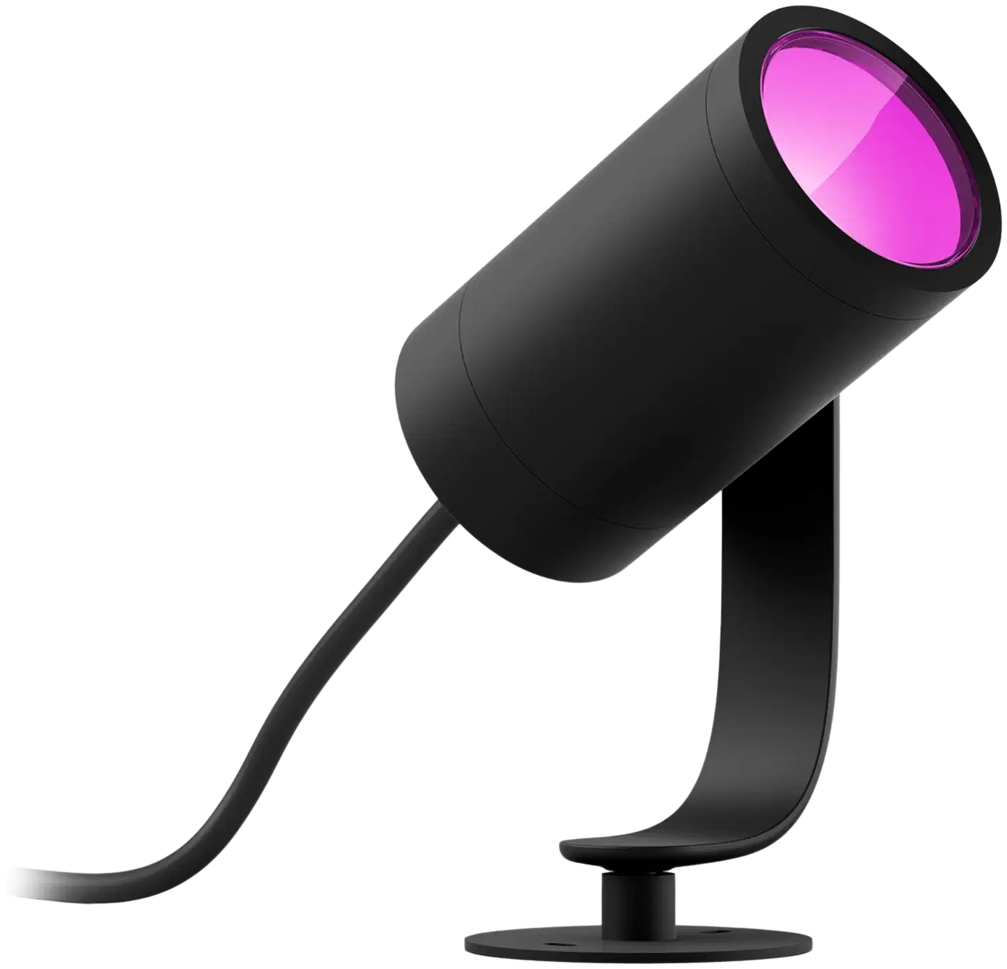 Philips Hue Lily -lisäkohdevalaisin 8W 2000-6500K 590LM musta säädettävä - 1