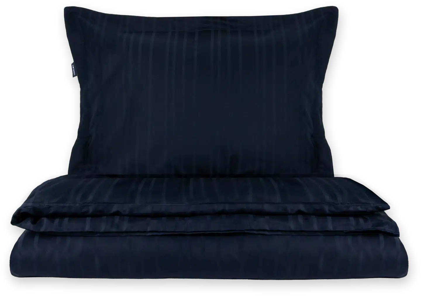 Familon pussilakanasetti Stripe Hotel 150x210+50x60 cm t.sininen - 1