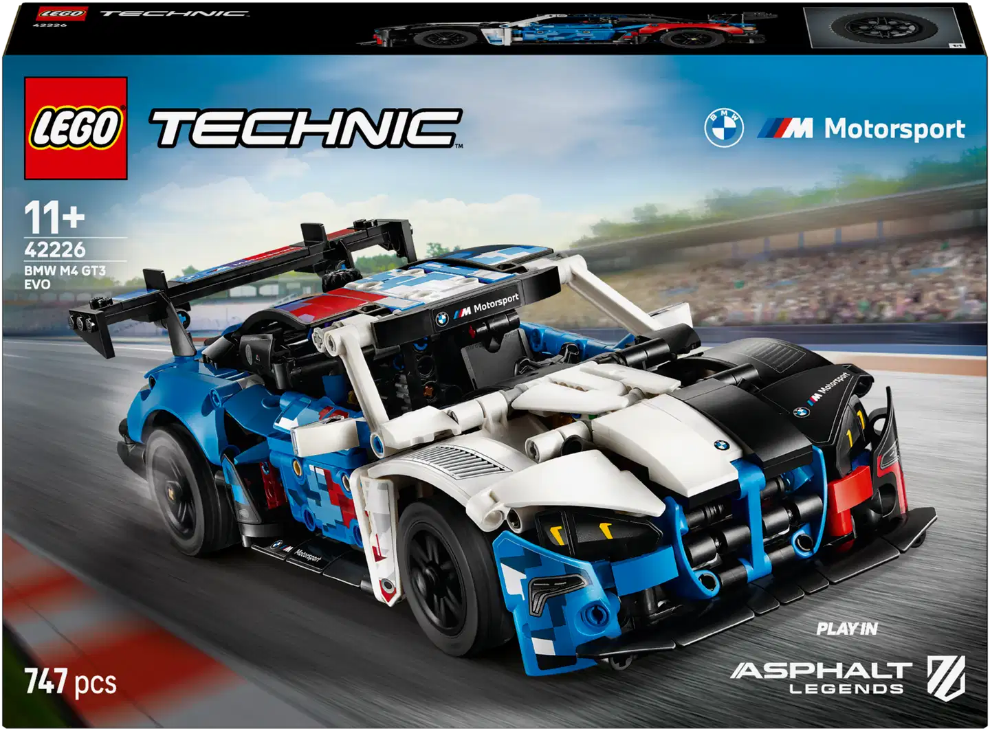 LEGO® Technic 42226 BMW M4 GT3 EVO ‑kilpa-auto - 3