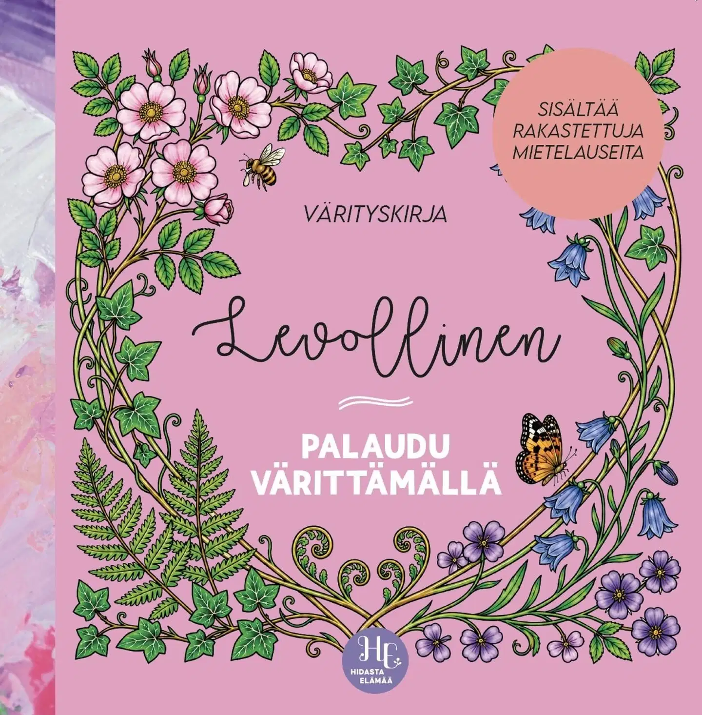 Levollinen – Palaudu värittämällä (Hidasta elämää -värityskirja) - 1
