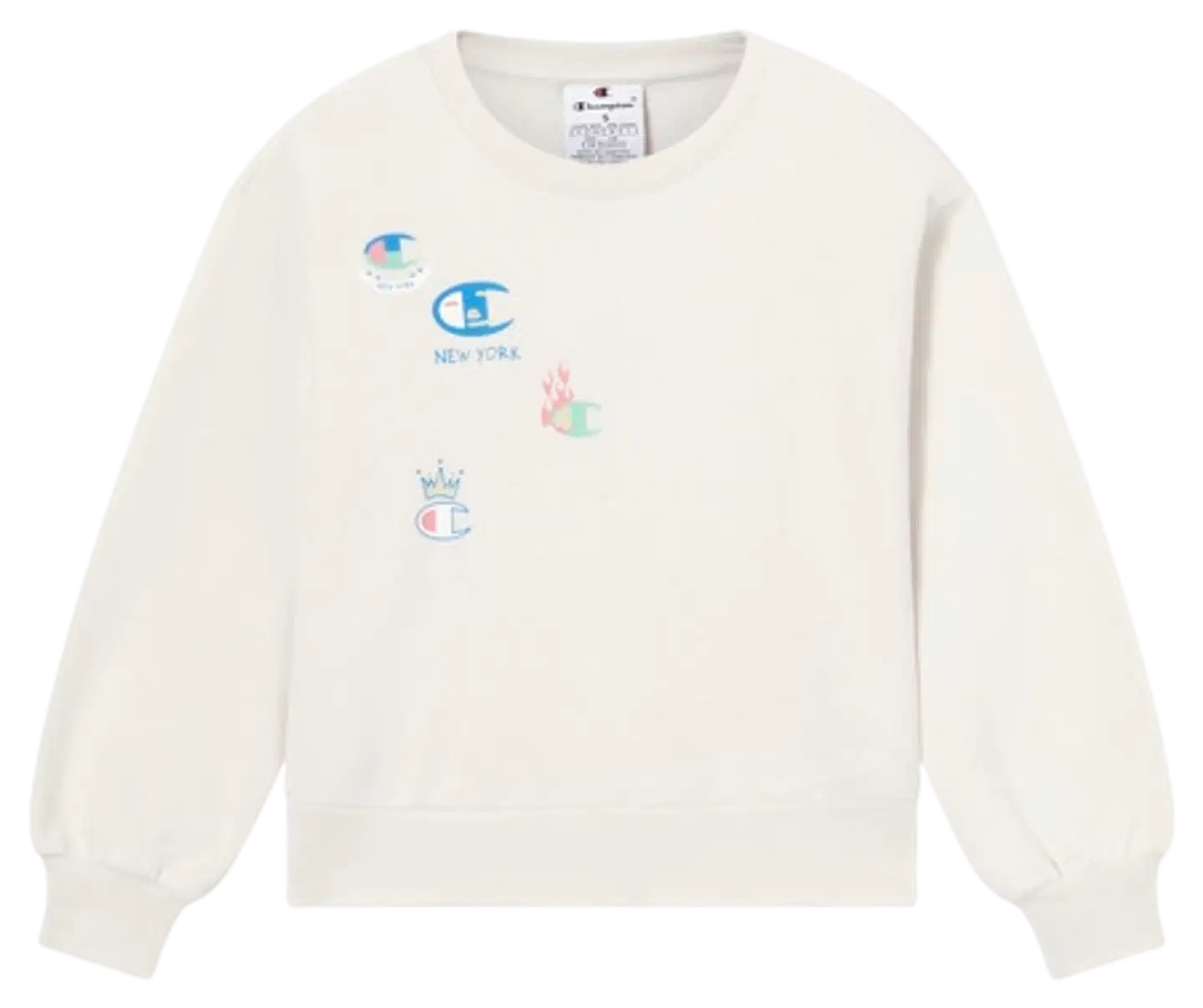 Champion lasten collegepusero - White - 2