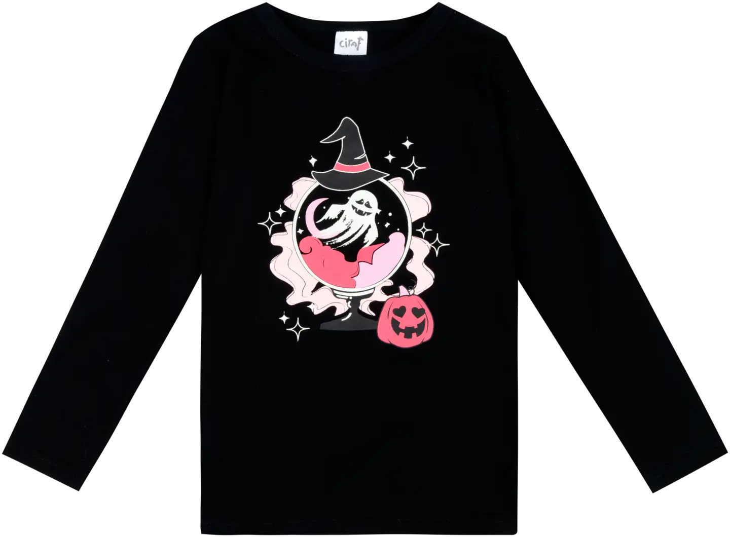 Ciraf lasten trikoopaita halloween 25TC254008 - BLACK - 1