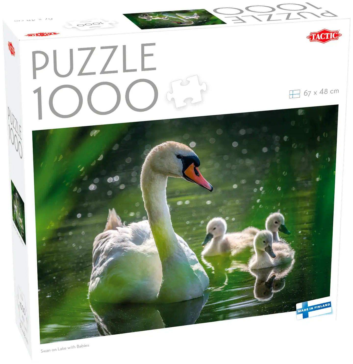 Tactic palapeli Swan on Lake with Babies 1000 palaa