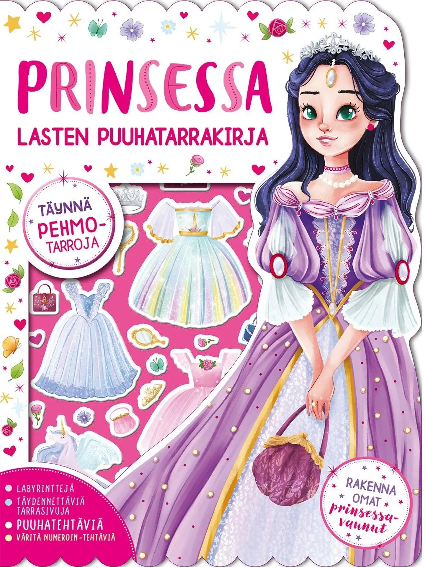 Prinsessat - Lasten puuhatarrakirja