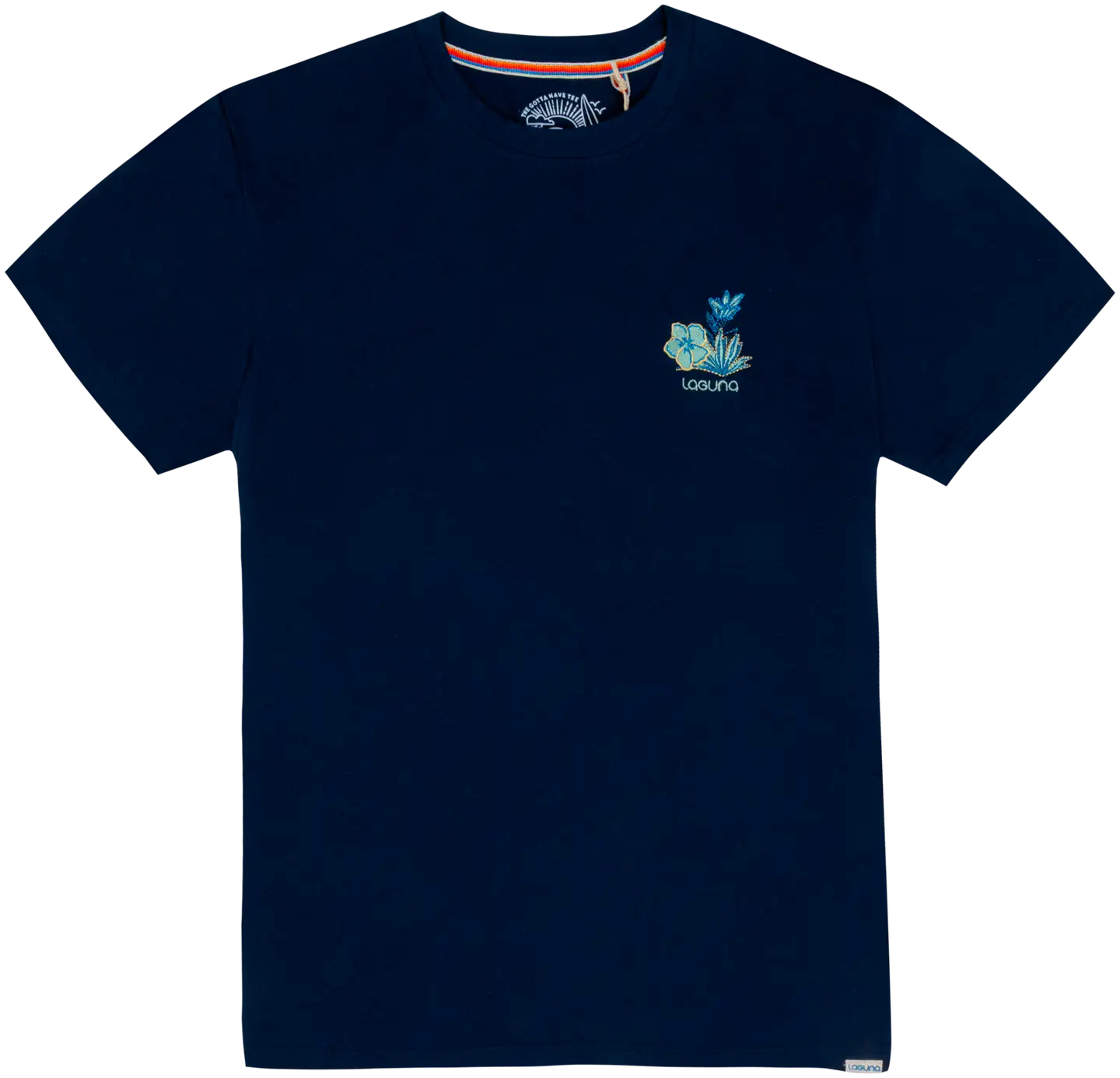 Laguna miesten t-paita Tropic Logo Graphic - Iris - 1