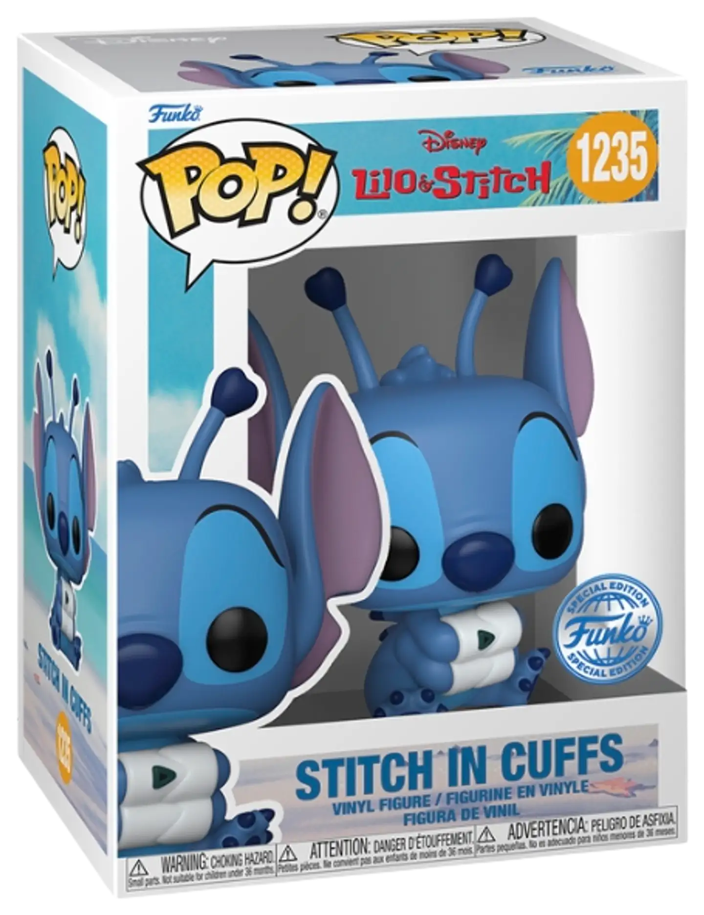 Funko! POP Vinyl Stitch Käsiraudoissa