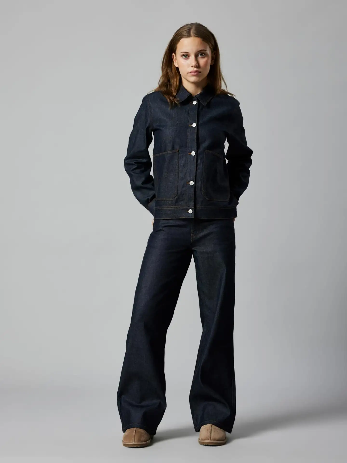 LMTD lasten farkut - DARK BLUE DENIM - 3