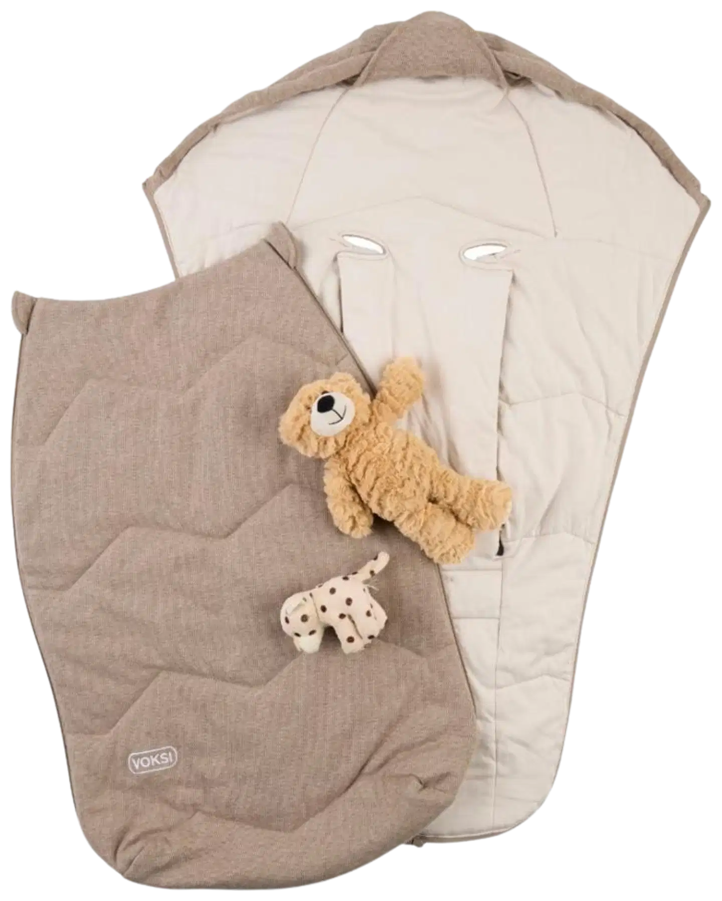 Voksi kaukalopussi Breeze beige - 2