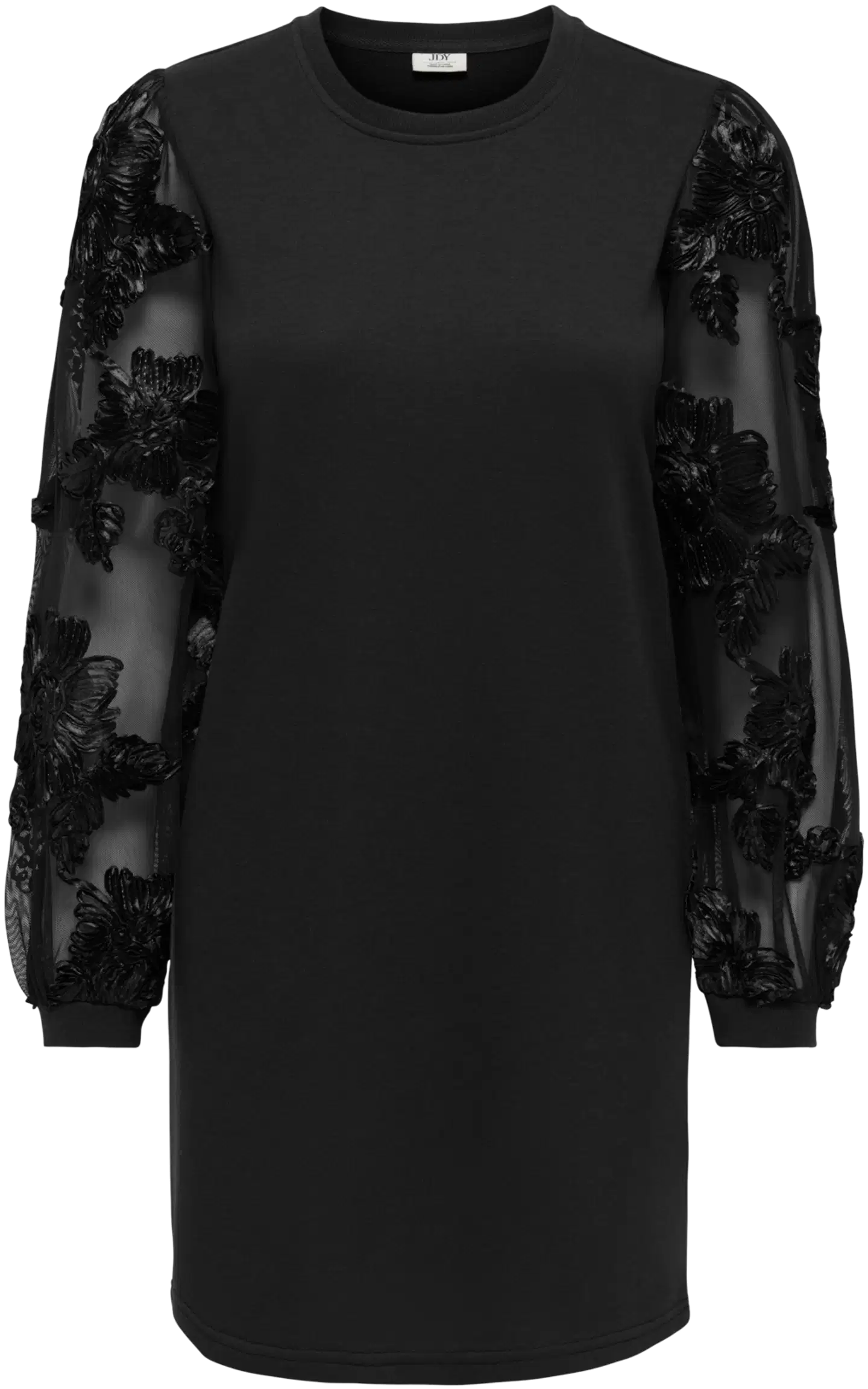 JDY naisten mekko Jdyfairview - Black CASA LACE SLEEVE - 1