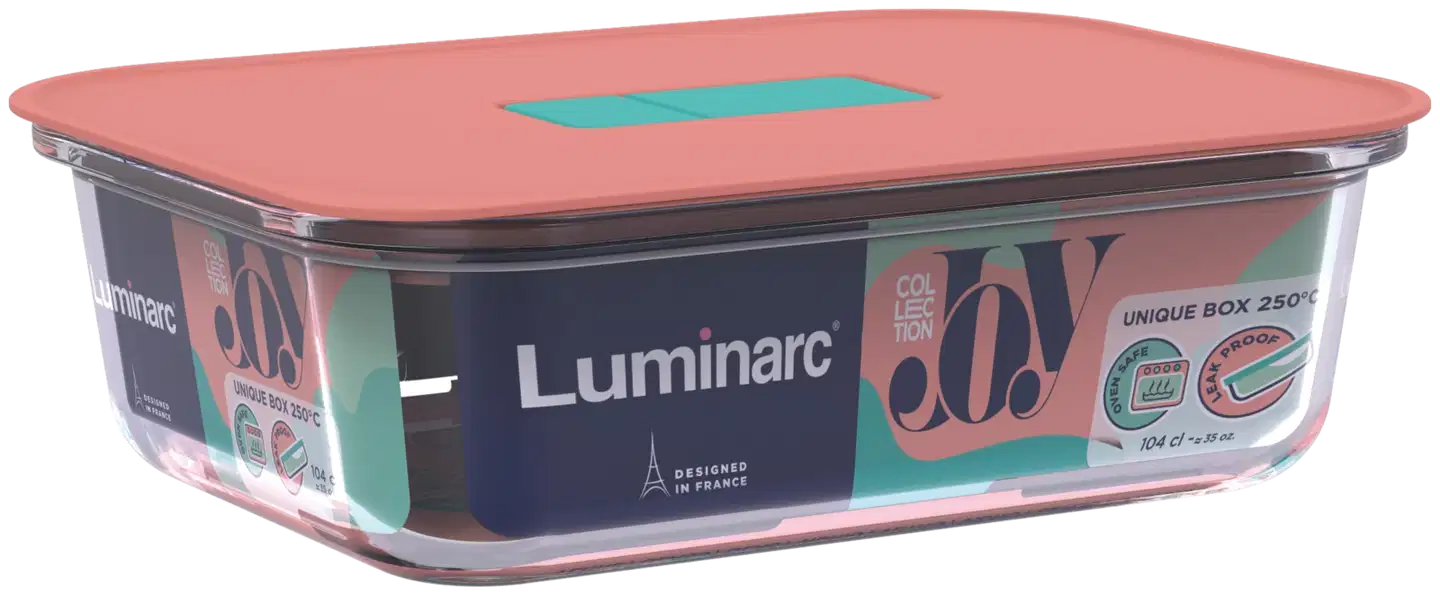 Luminarc ruoansäilytysastia suorakaide 1,04 l - 2