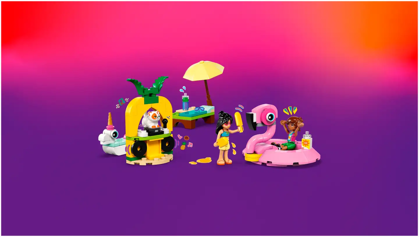 LEGO® Friends 42658 Allasbileet – Yksisarvinen ja flamingo - 6