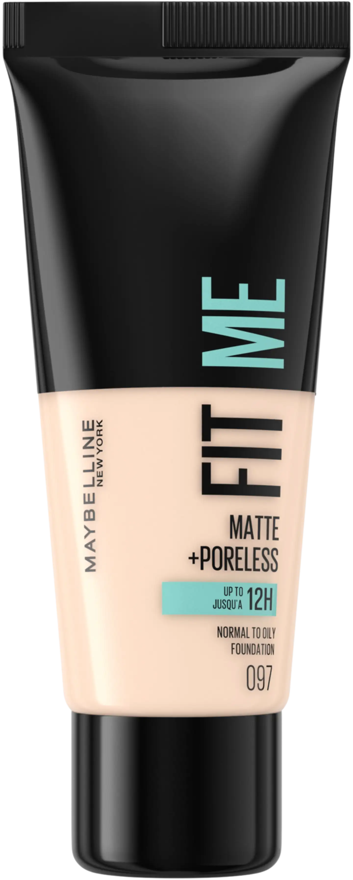 Maybelline New York  Fit Me Matte + Poreless 097 Natural porcelain -meikkivoide 30ml - 1