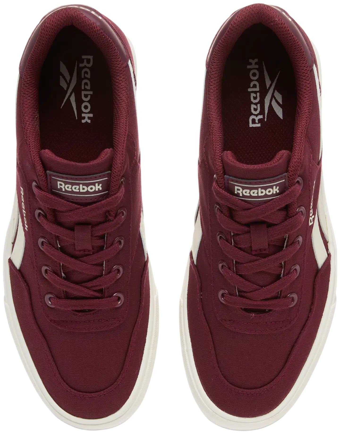 Reebok court advance naisten tennari - BLACK CHERRY/CHALK - 6