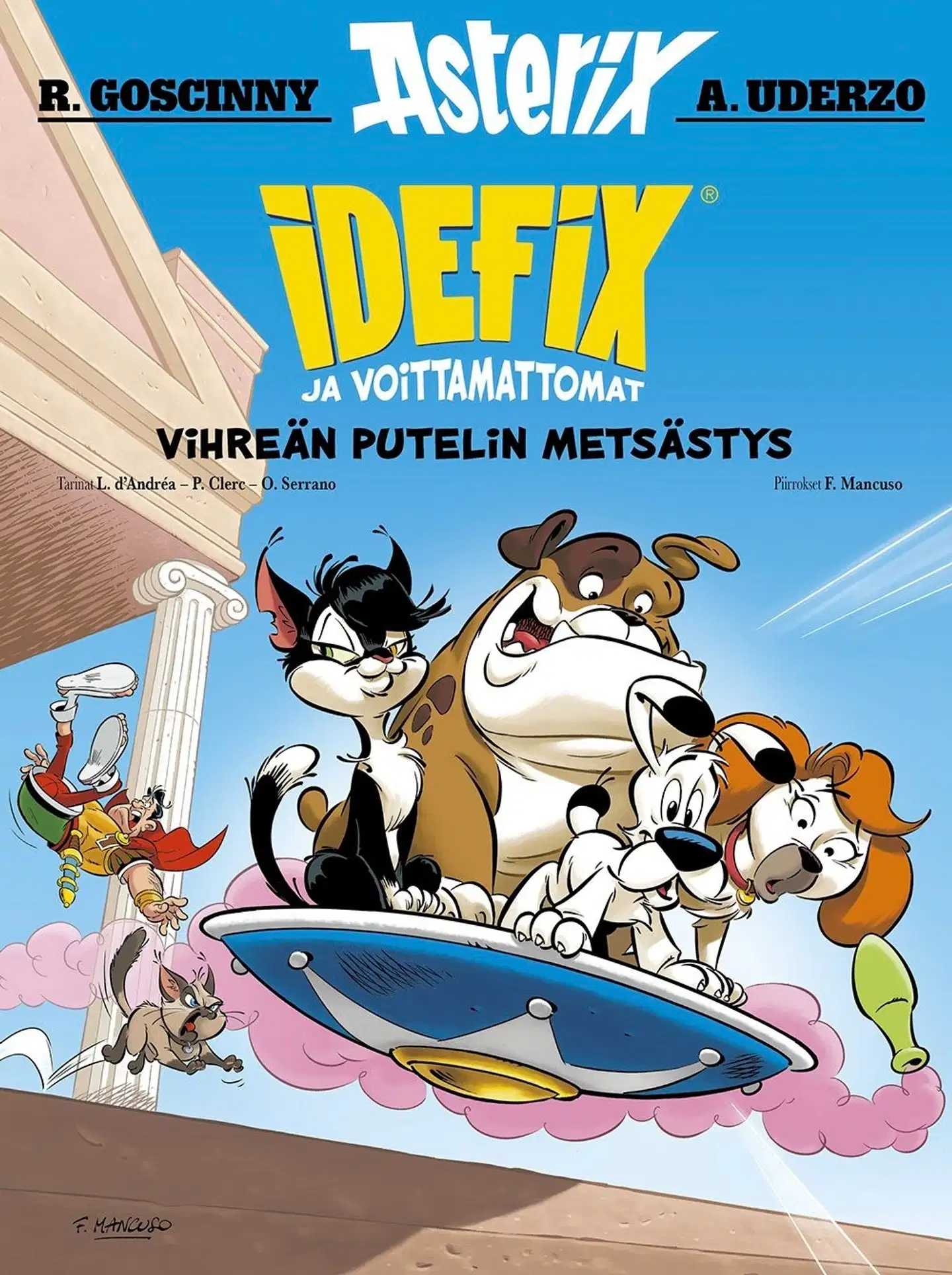 D'Andréa, Idefix ja Voittamattomat 8: Vihreän putelin metsästys