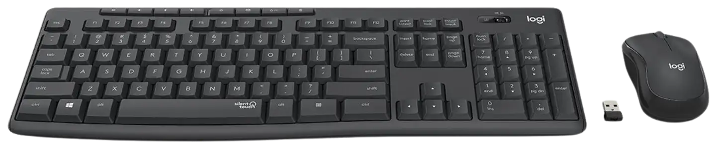 Logitech hiiri ja näppäimistö MK295 harmaa - 3
