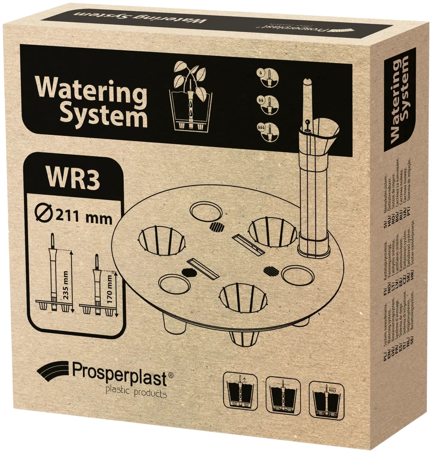 Altakasteluosa pyöreä WR3 - 1