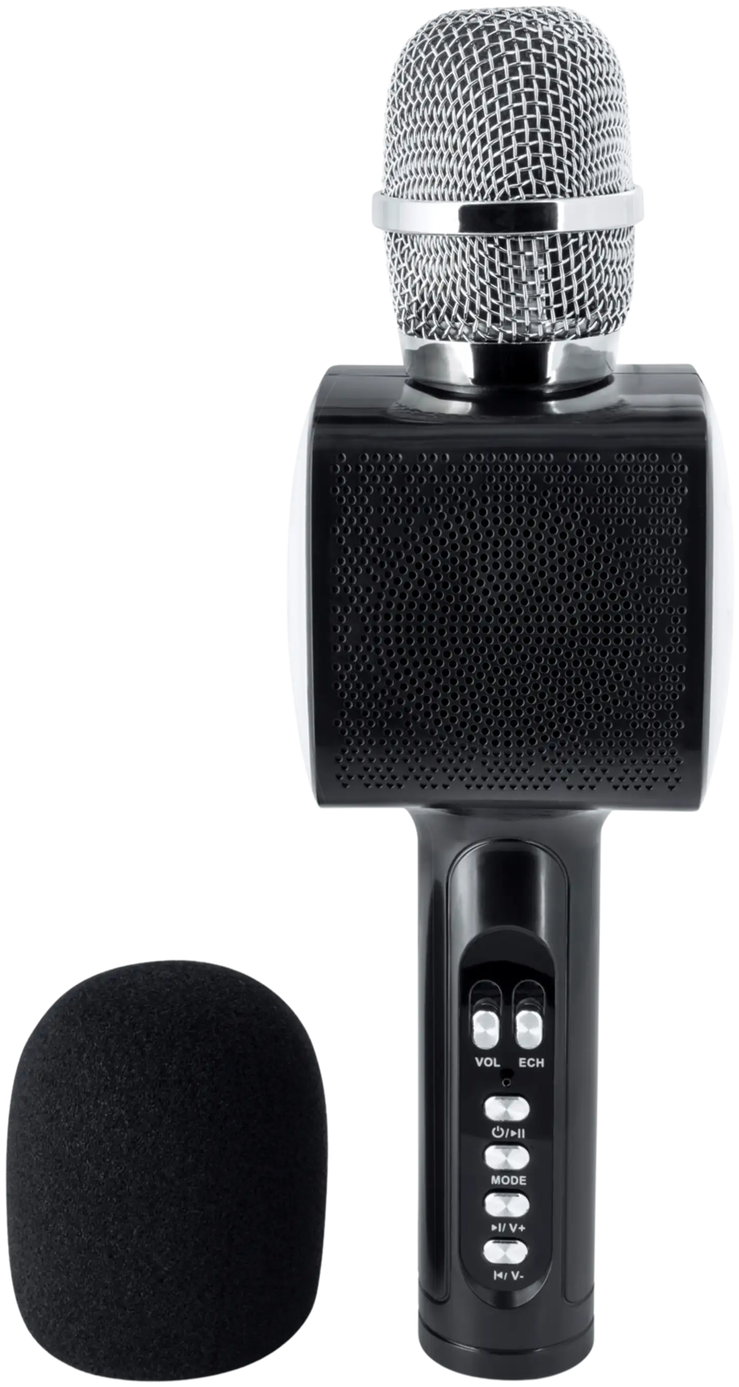 BigBen karaokemikrofoni Bluetooth yhteydellä musta - 1