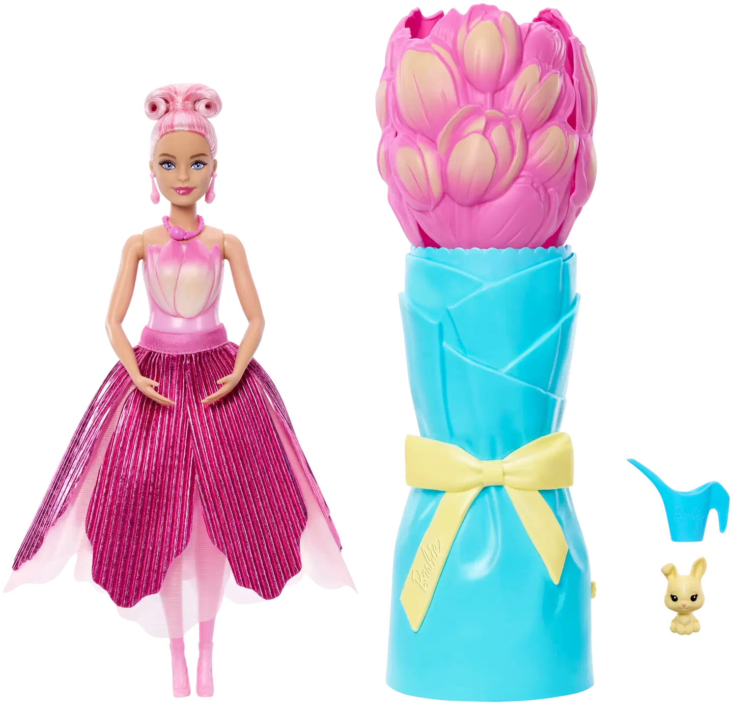 Barbie Flower Surprise doll pinkki - 1
