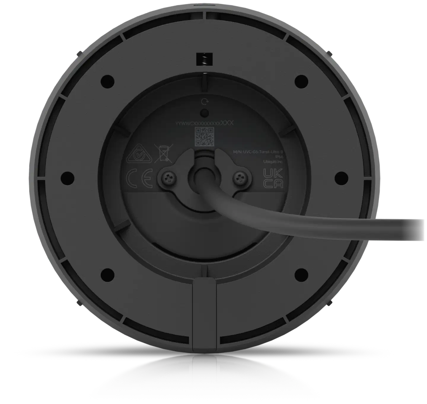 Ubiquiti 2K PoE -valvontakamera 3-akselisella säädöllä sisä/ulkokäyttöön UVC-G5-Turret-Ultra-B musta - 7