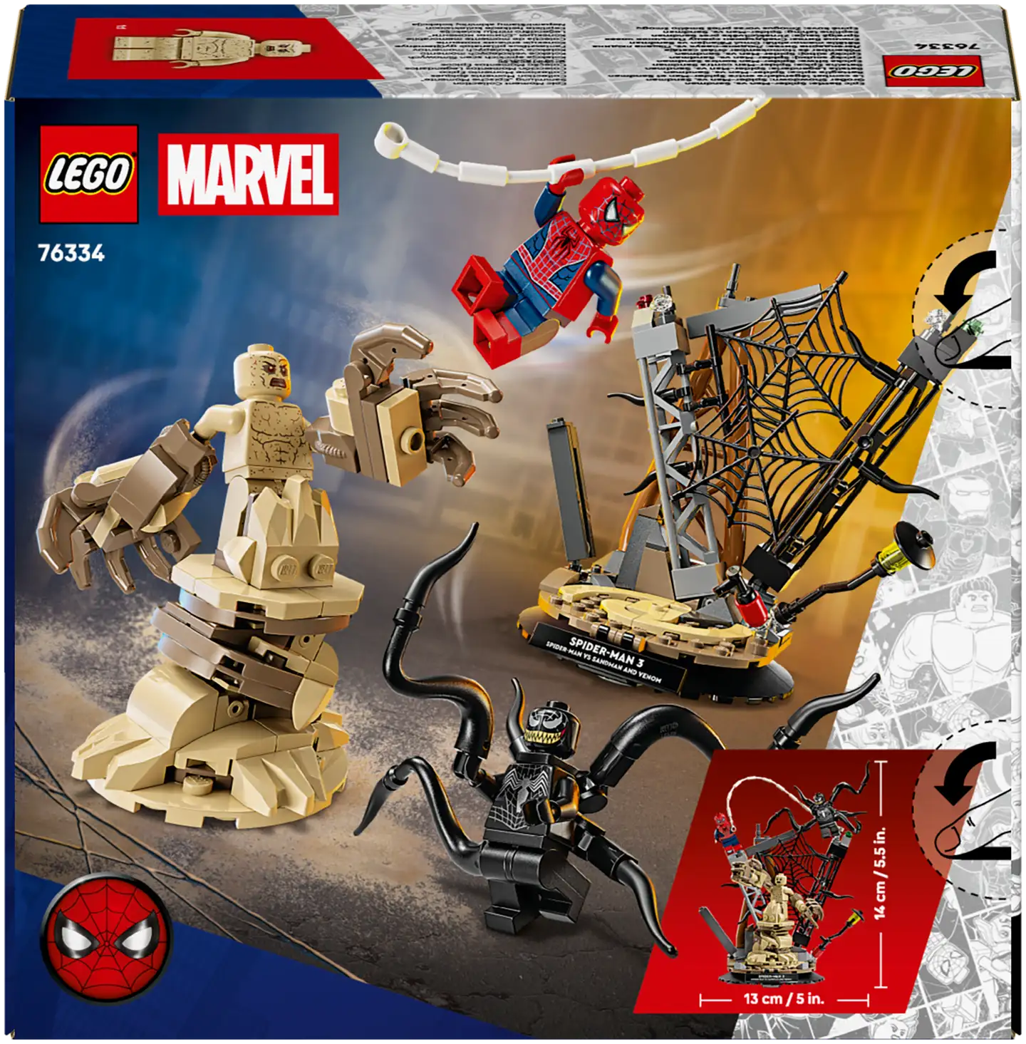 LEGO® Super Heroes Marvel 76334 Eeppinen taistelu: Spider-Man vastaan Sandman - 5