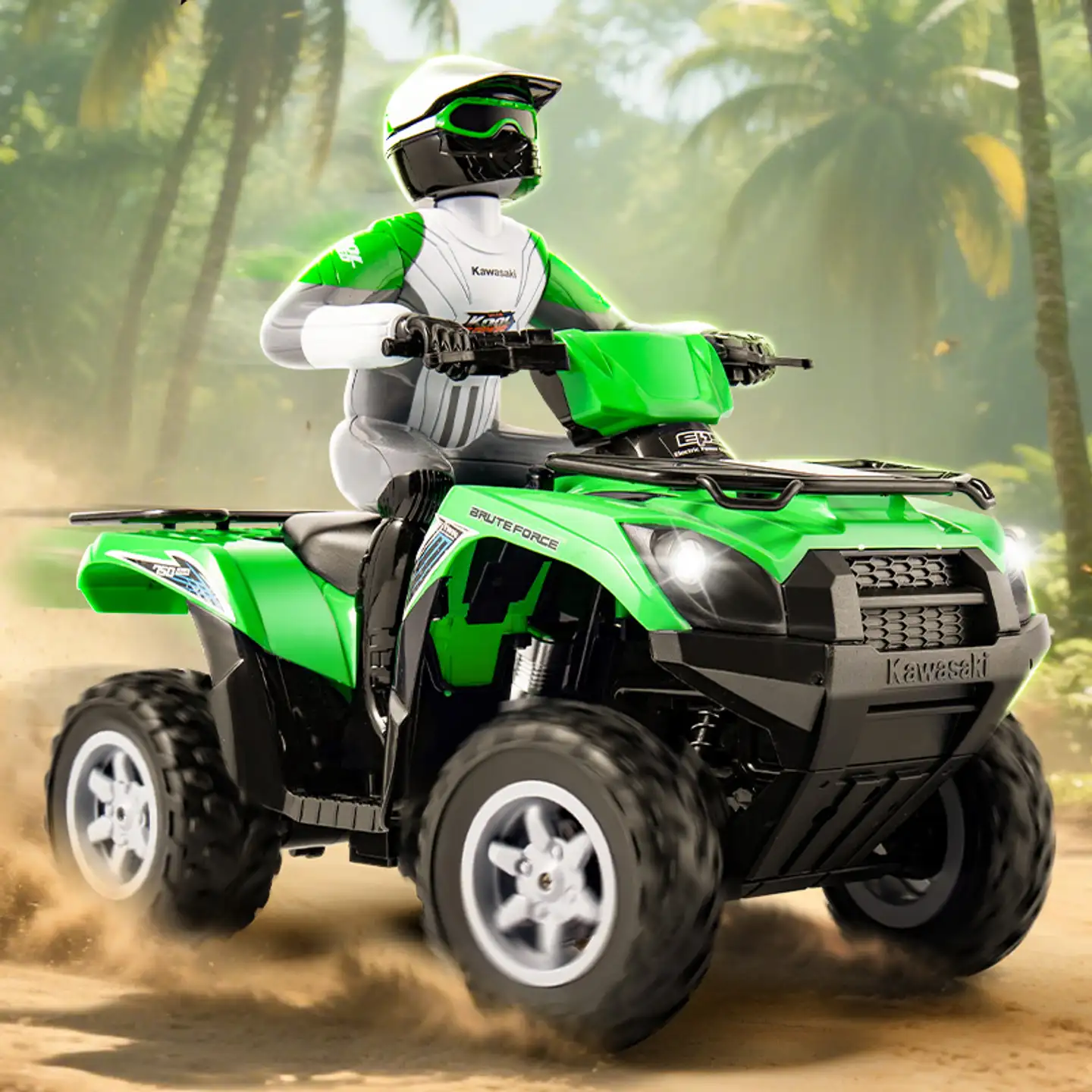 Koolspeed Kawasaki Brute Force 750 Rc-Mönkijä 1:6 - 3