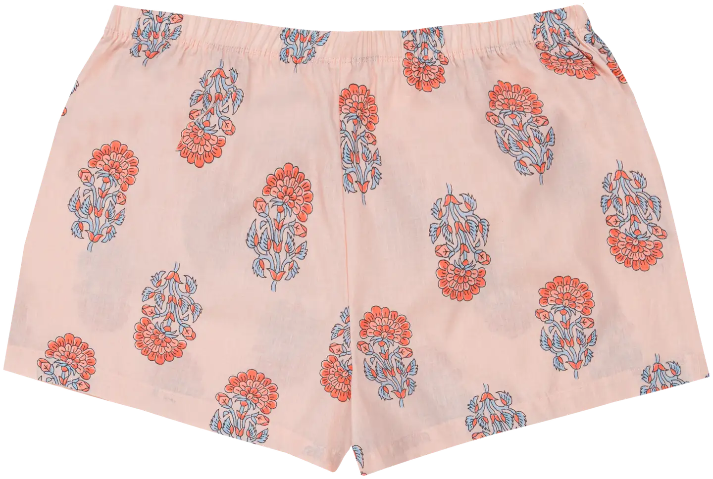 TEX naisten pyjamashortsit I982700 - Salmon - 1