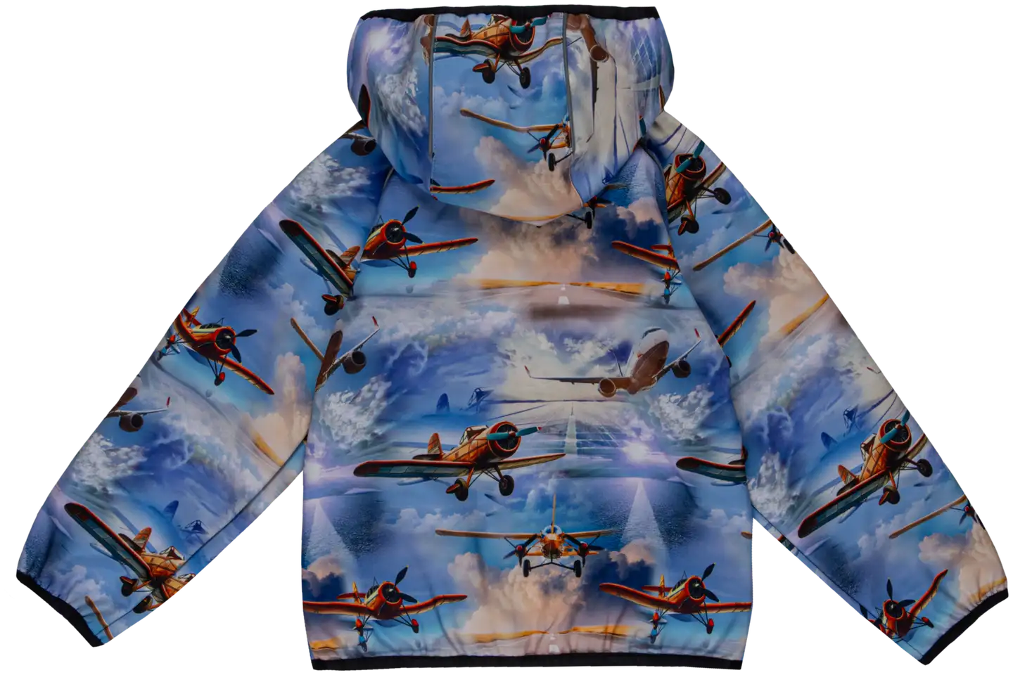 Ciraf lasten vedenpitävä kuosisoftshell-takki 252C07262D - BLUE AOP - 3