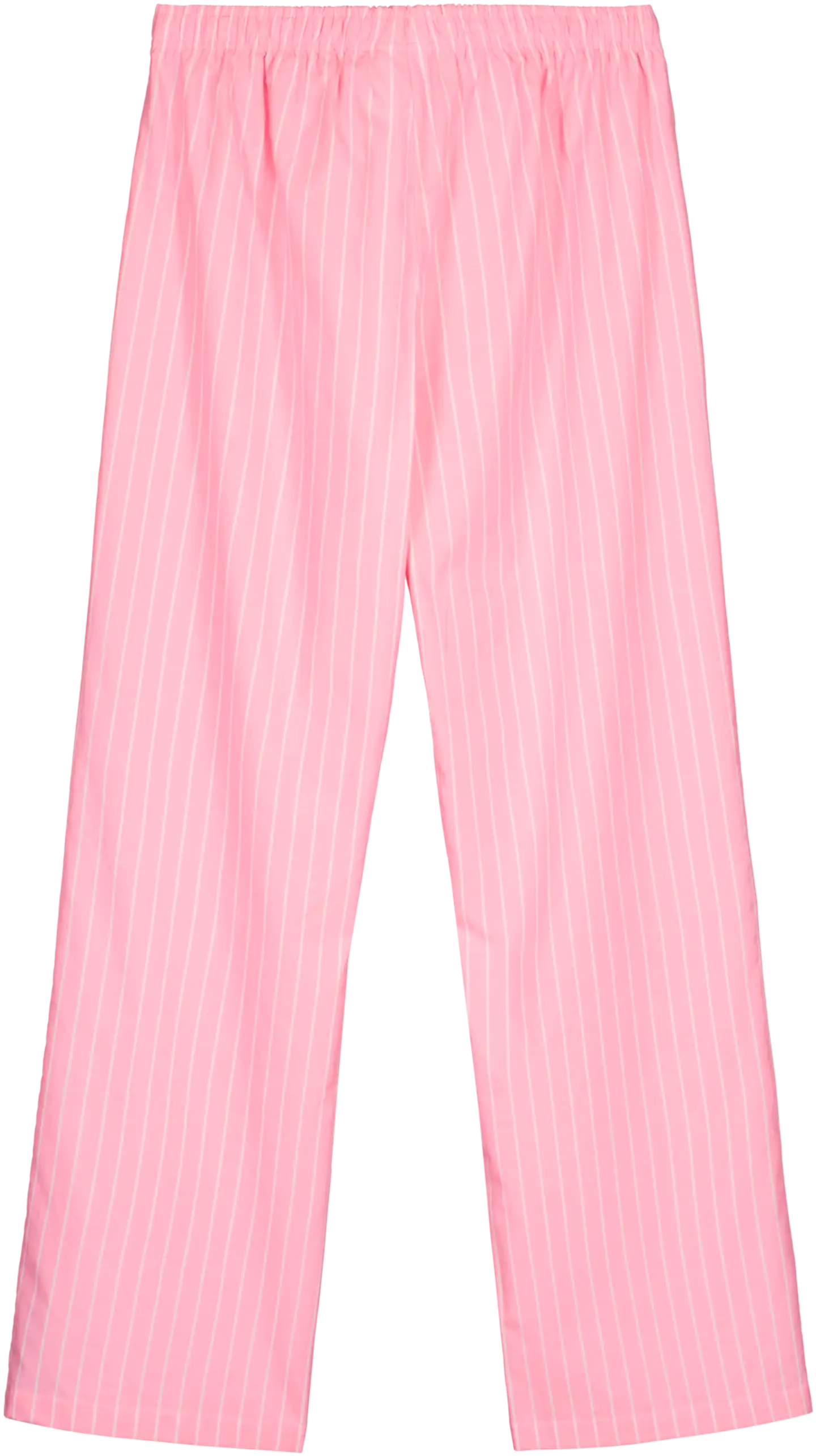 WKLY. naisten pyjamahousut 212W042633 - pink stripe - 2