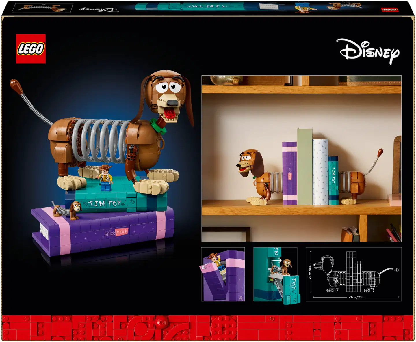 LEGO® Disney Pixar 43301 Toy Story ‑kirjatuet: Slinky-koira - 4