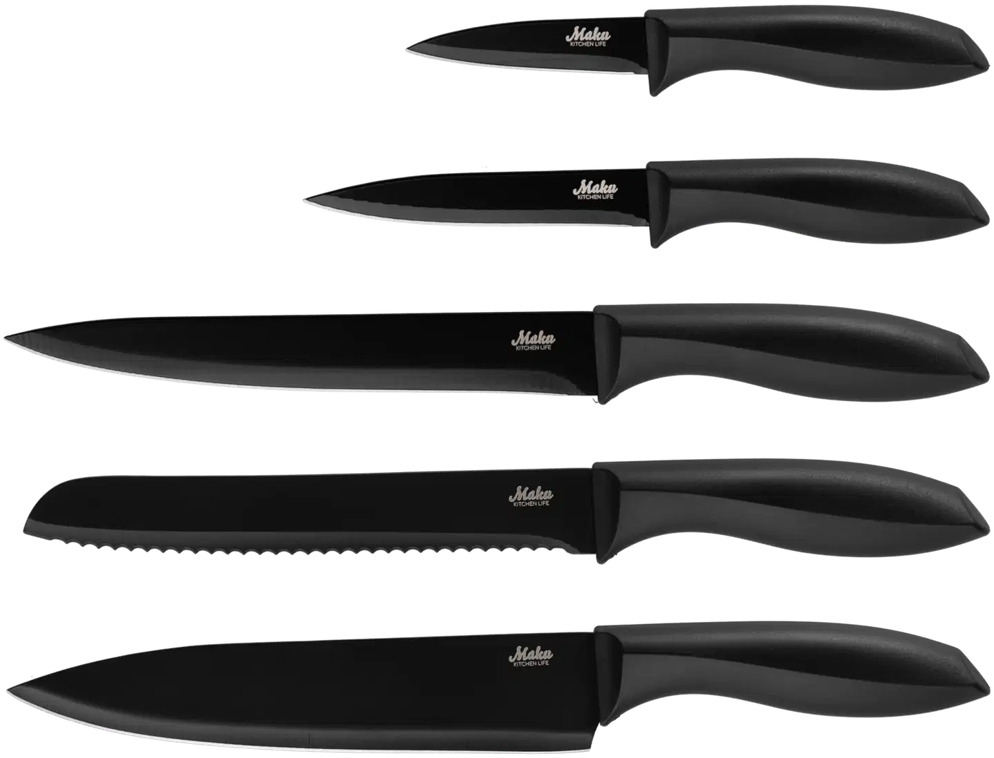 Maku veitsisetti 5 kpl kierrätysmateriaali