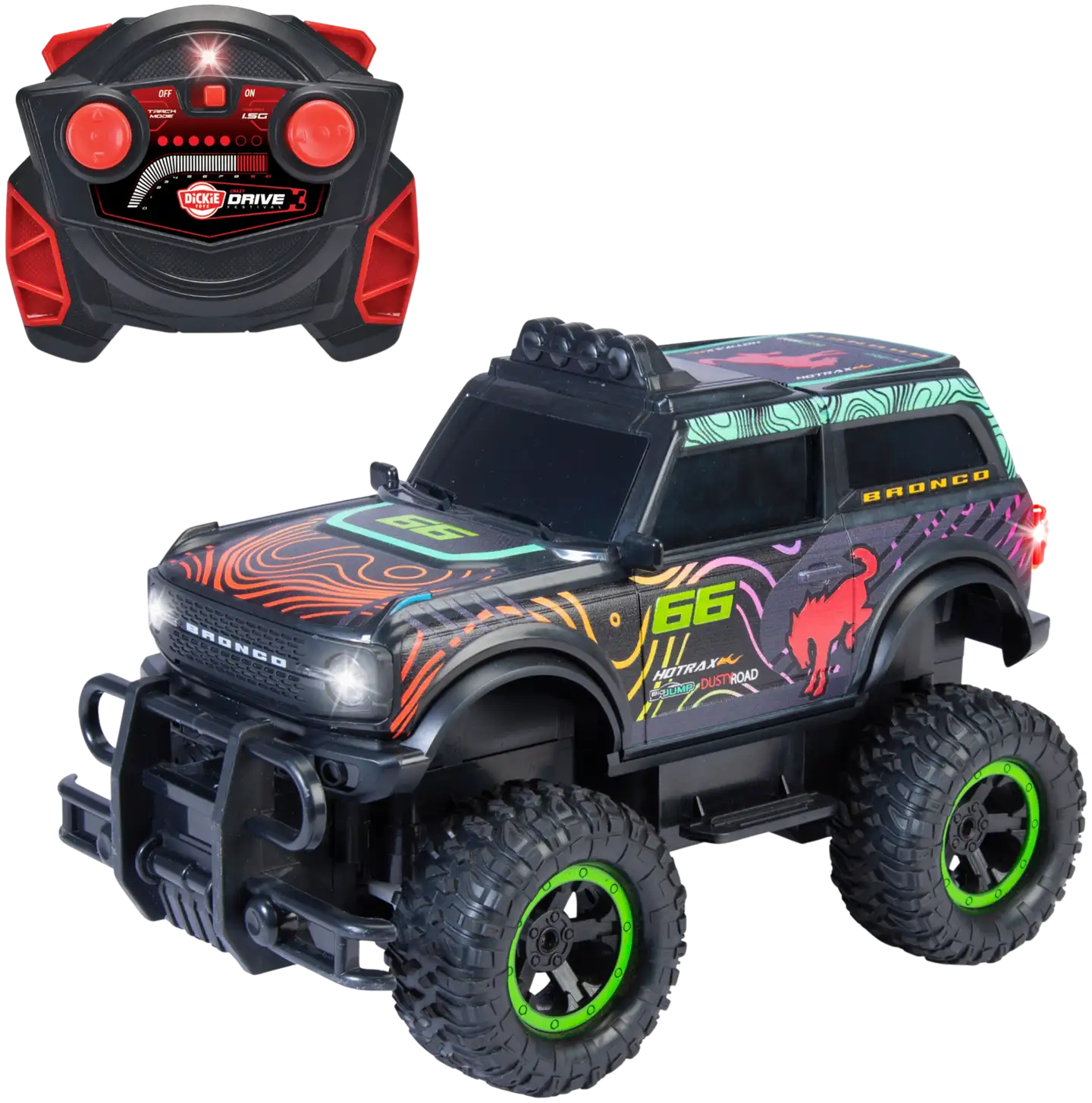 Dickie Toys RC auto Ford Bronco, RTR, 2,4 GHz - 2