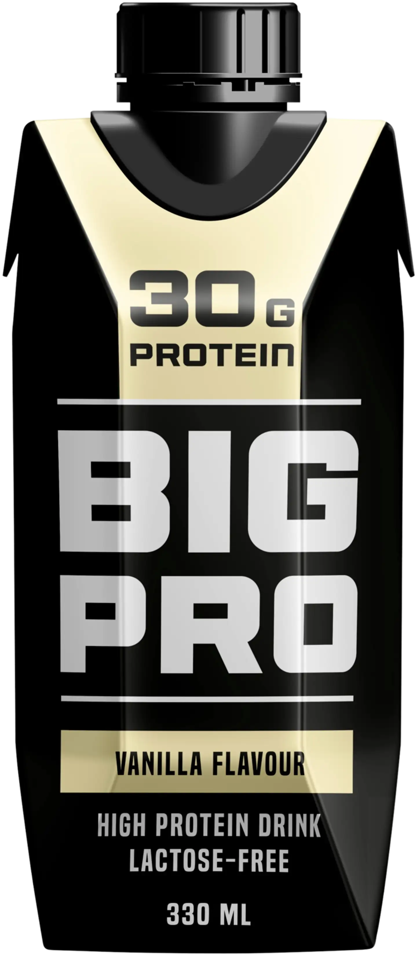 BIG PRO proteiinijuoma vanilja 330 ml UHT laktoositon