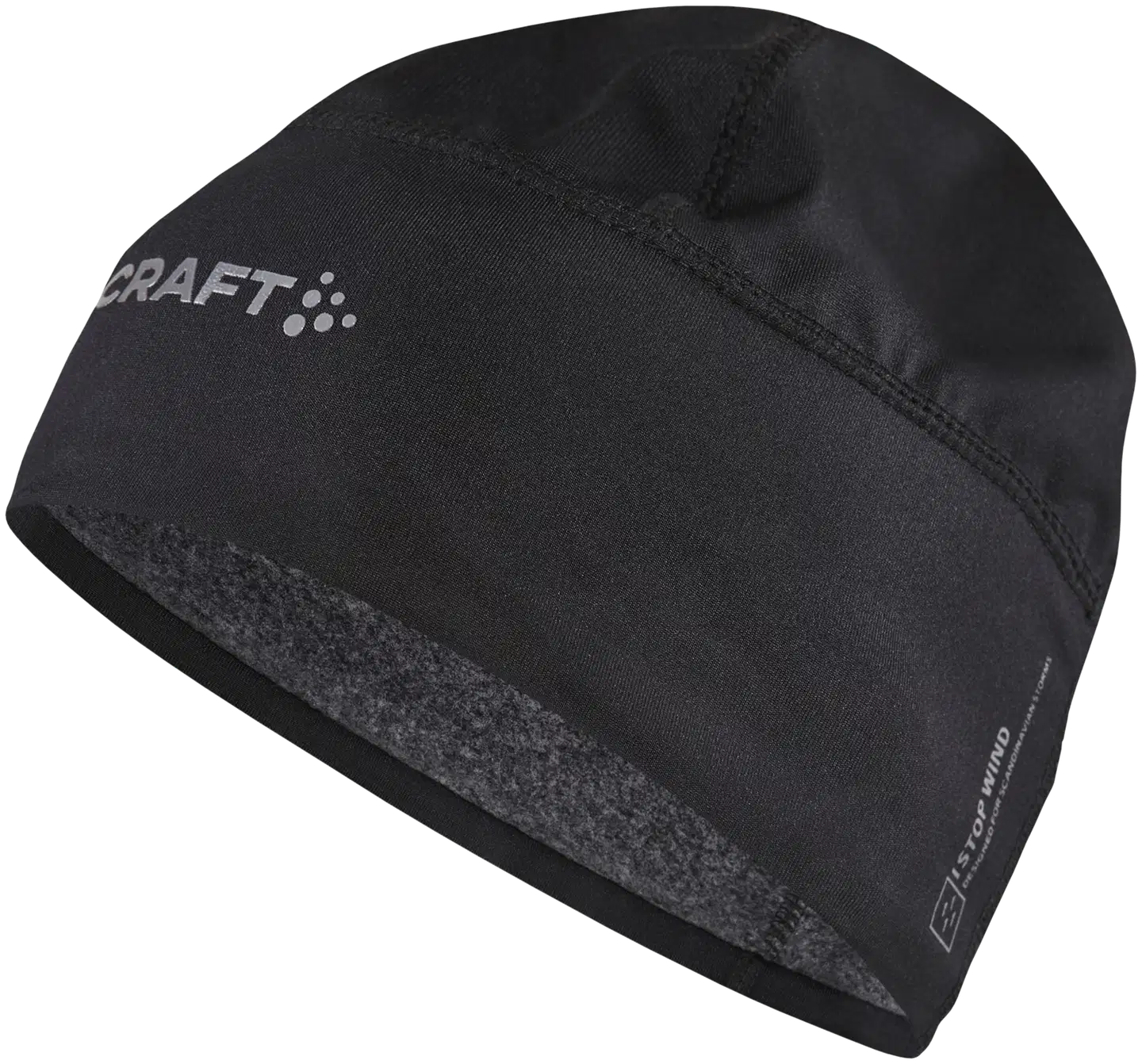 Hiihtopipo ADV Windblock Fleece Hat musta - Black