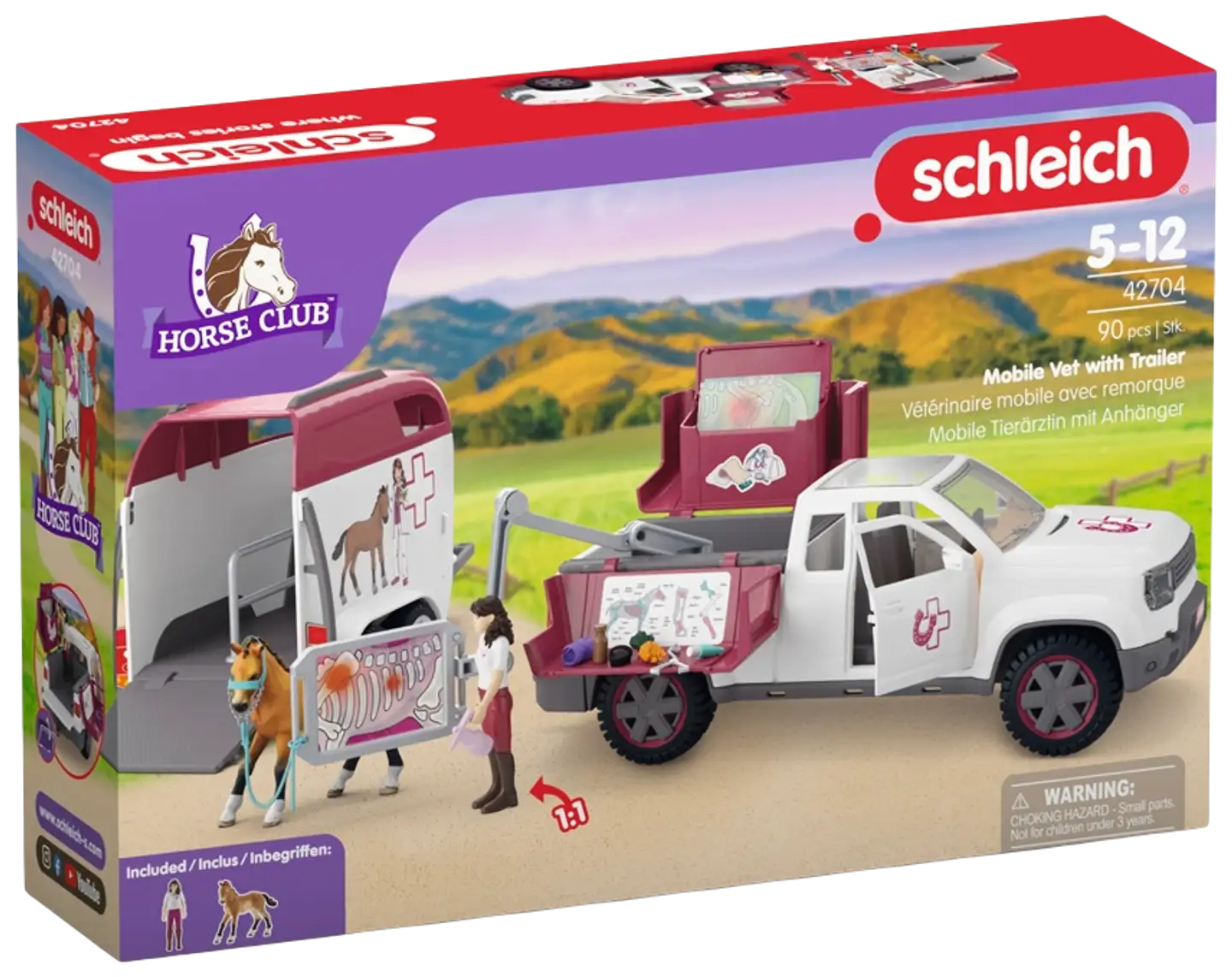 Schleich Liikkuva eläinlääkäri ja vaunu - 1