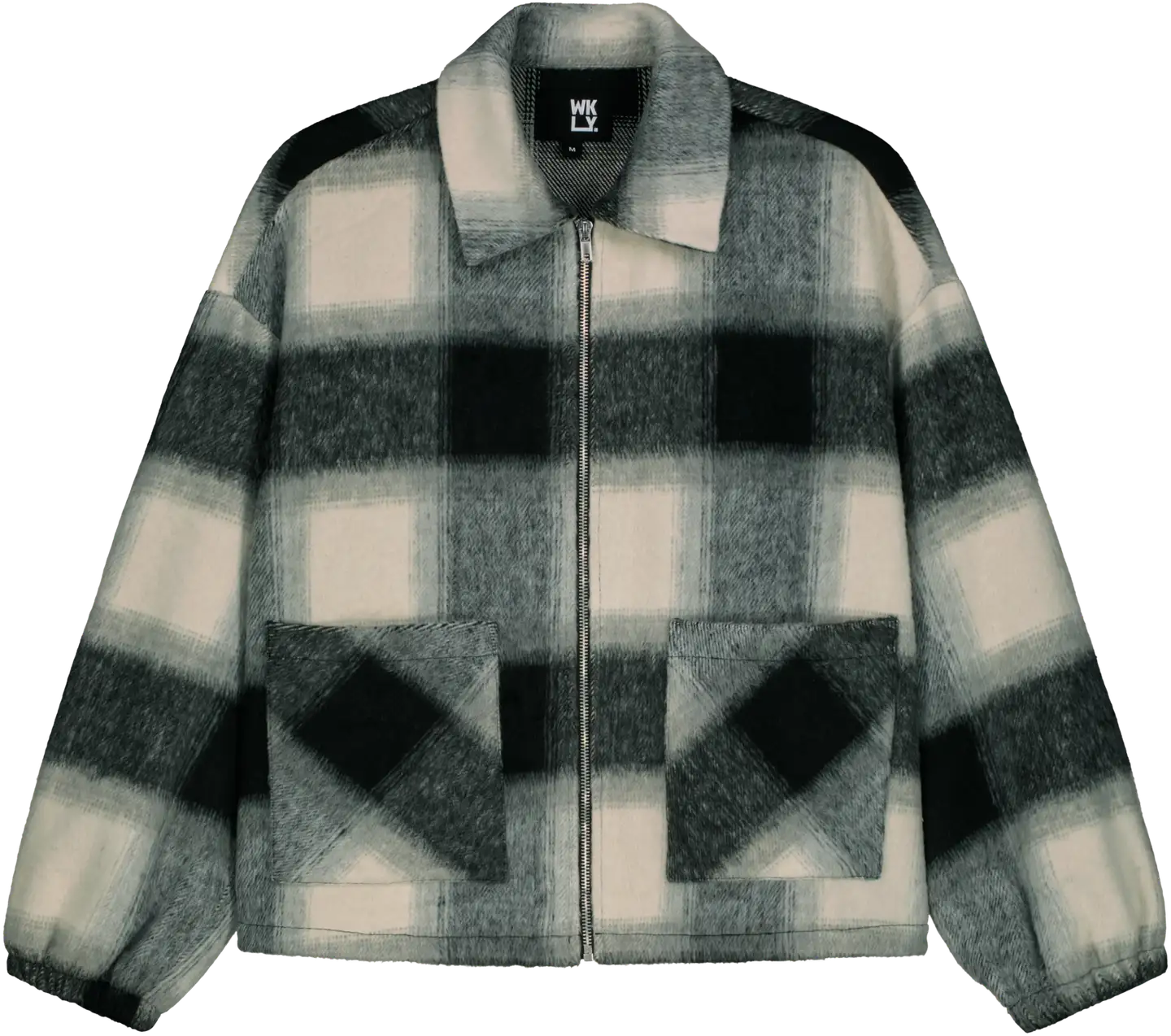 WKLY. naisten ruutujakku 220W340612 - Black checks - 1