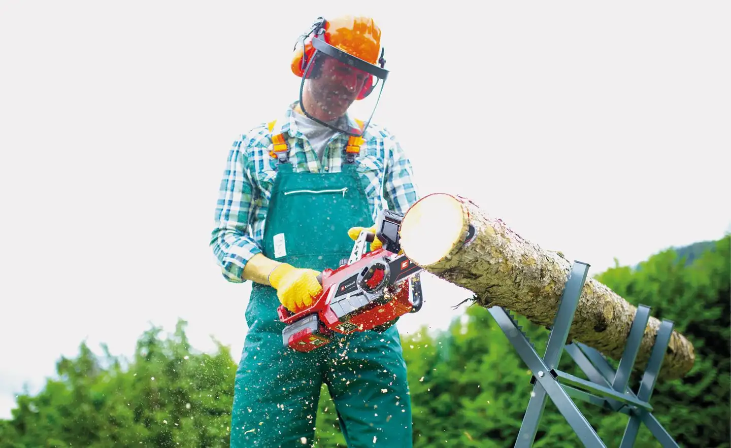 Einhell akkuketjusaha GE-LC 18/25 Li Kit 1 x 4,0 Ah - 9