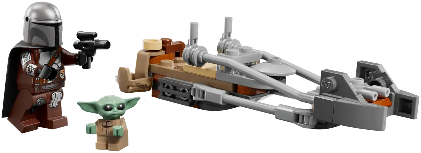 LEGO® Star Wars TM 75436 Mandalorialaisen ja Grogun kiituripyörä - 2
