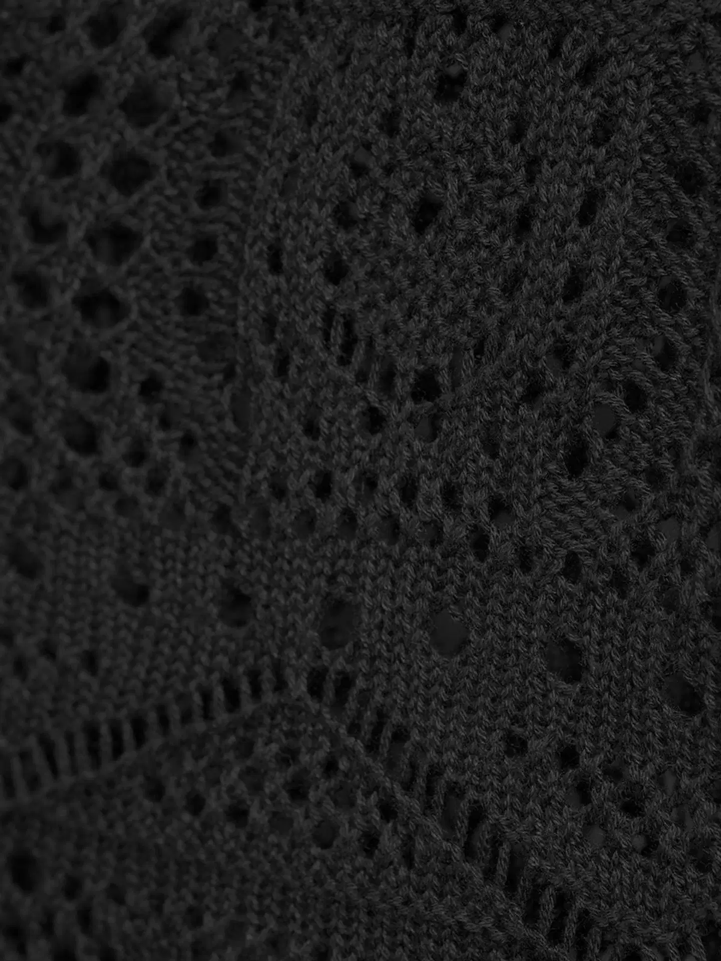 House naisten neuletakki 213H261406 - BLACK - 5