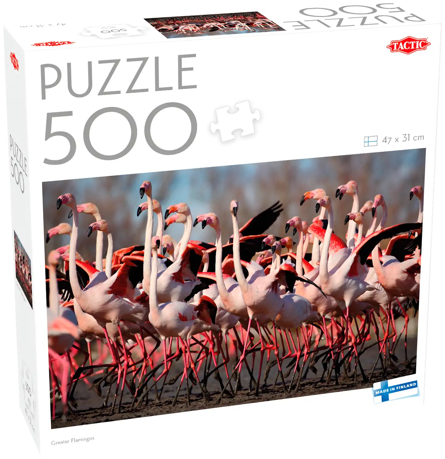 Tactic palapeli Greater Flamingos 500 palaa