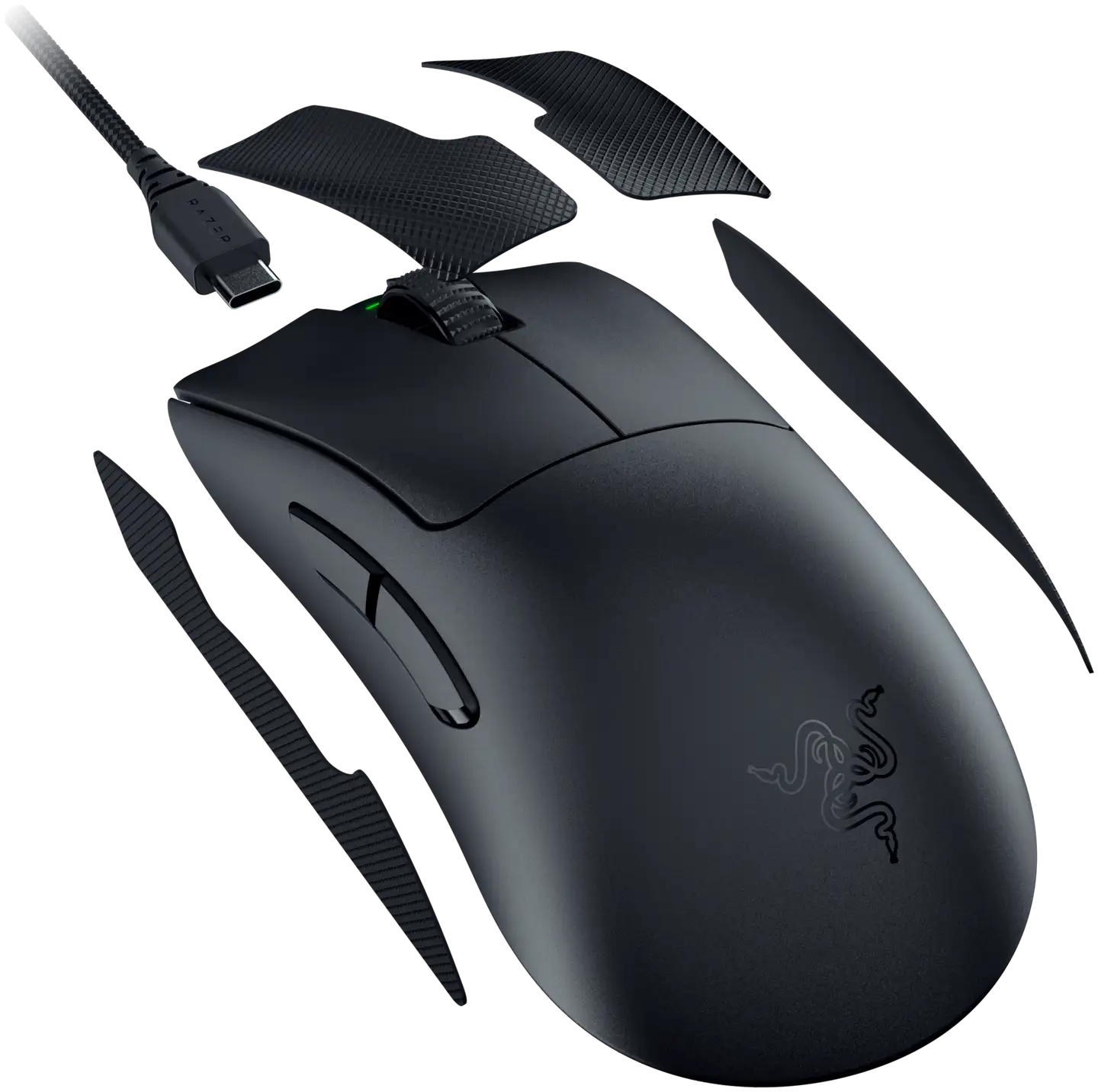 Razer Deathadder V3 pro musta langaton pelihiiri - 3