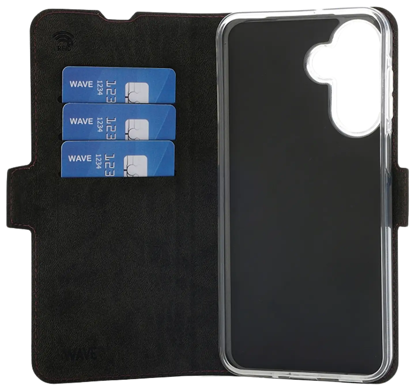 Wave Book Case, Samsung Galaxy A17 5G / Samsung Galaxy A17 4G, Smoky Sangria - 3