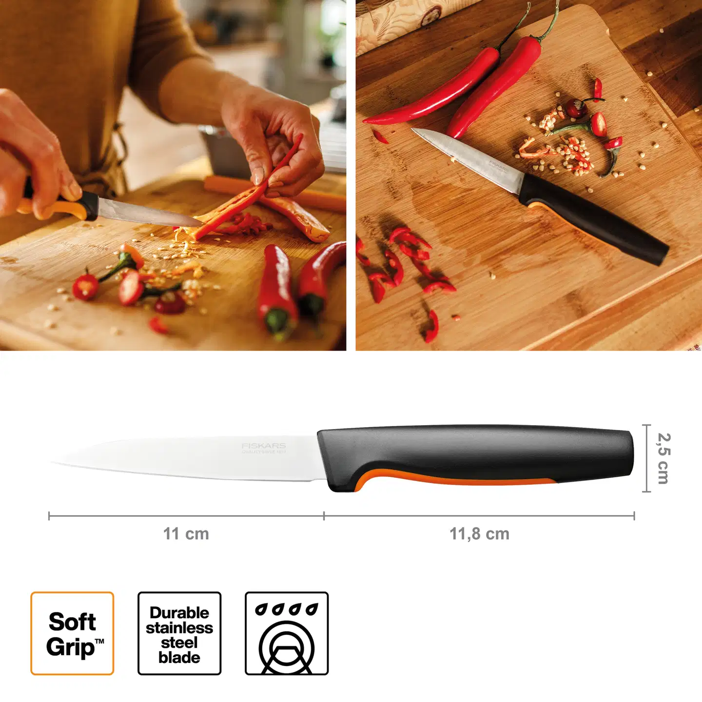 Fiskars FF vihannesveitsi GRS - 2