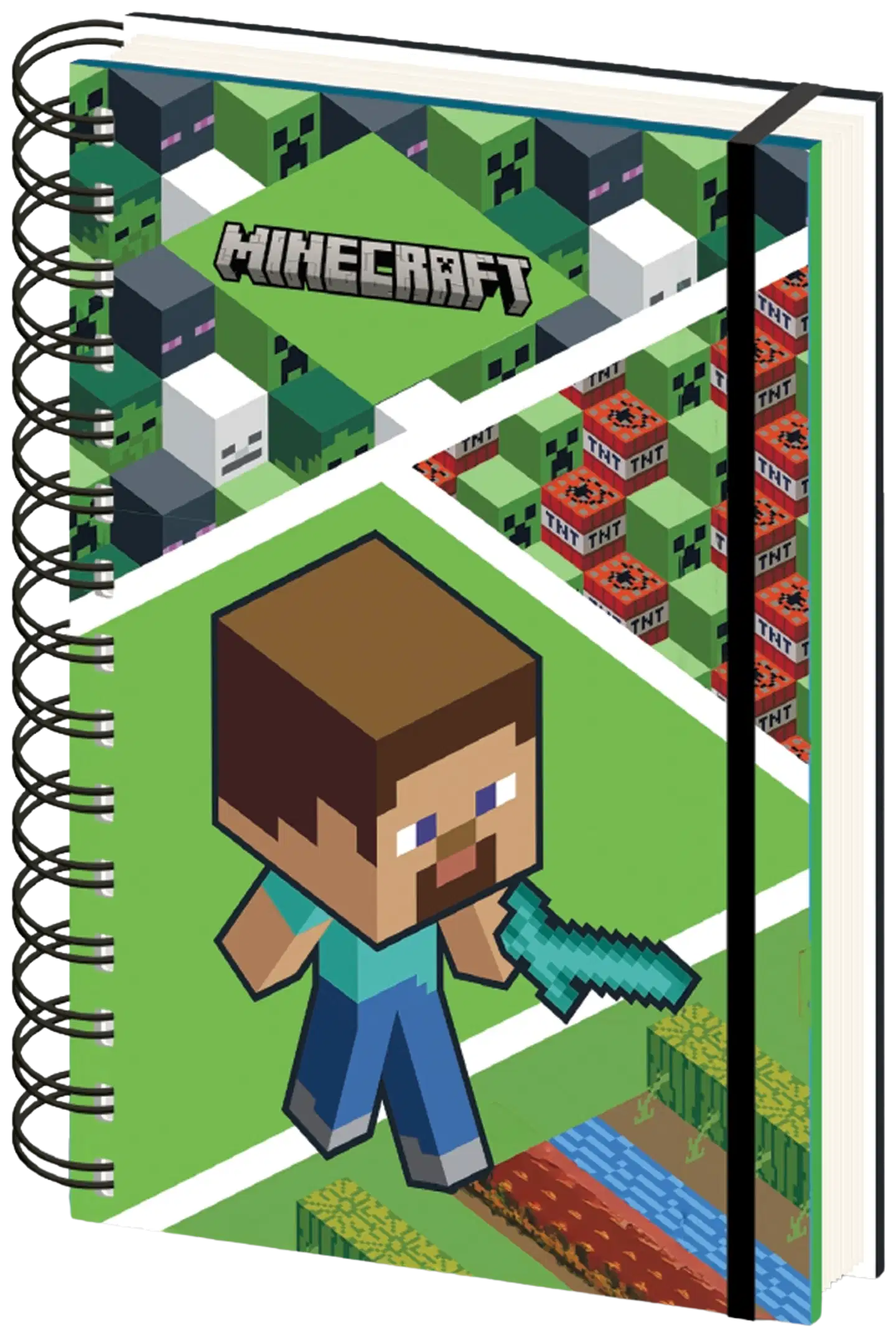 Minecraft kierrekansivihko Blocks A5