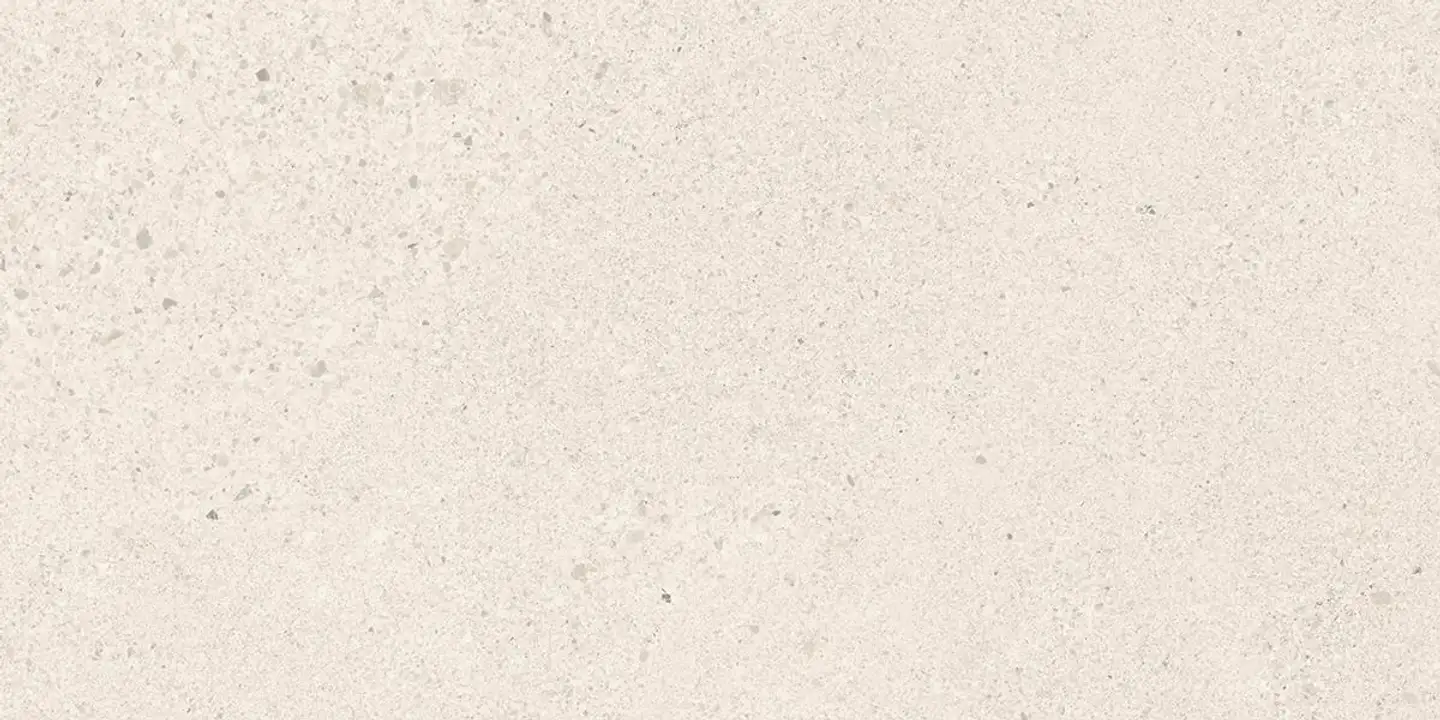 Lattialaatta Small Terrazzo white 298 x 598 mm rect