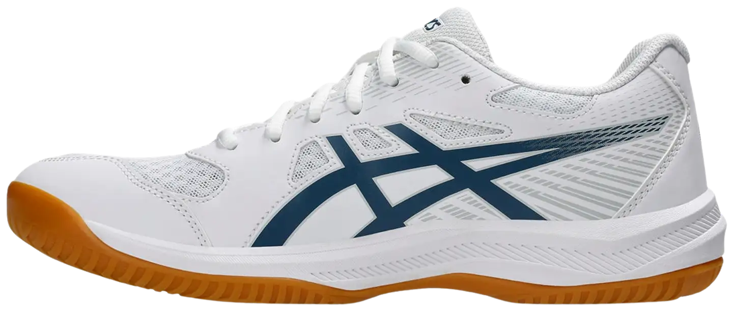 Miesten sisäpelikengät Asics Upcourt 6 - WHITE/VINTAGE INDIGO - 4