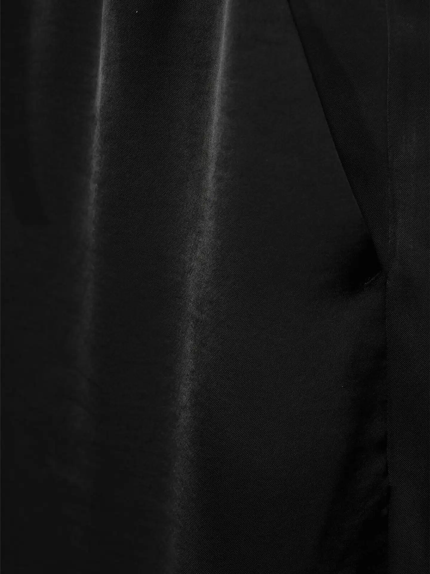 WKLY. naisten satiinijuhlahousut 222W126920 - Black - 5