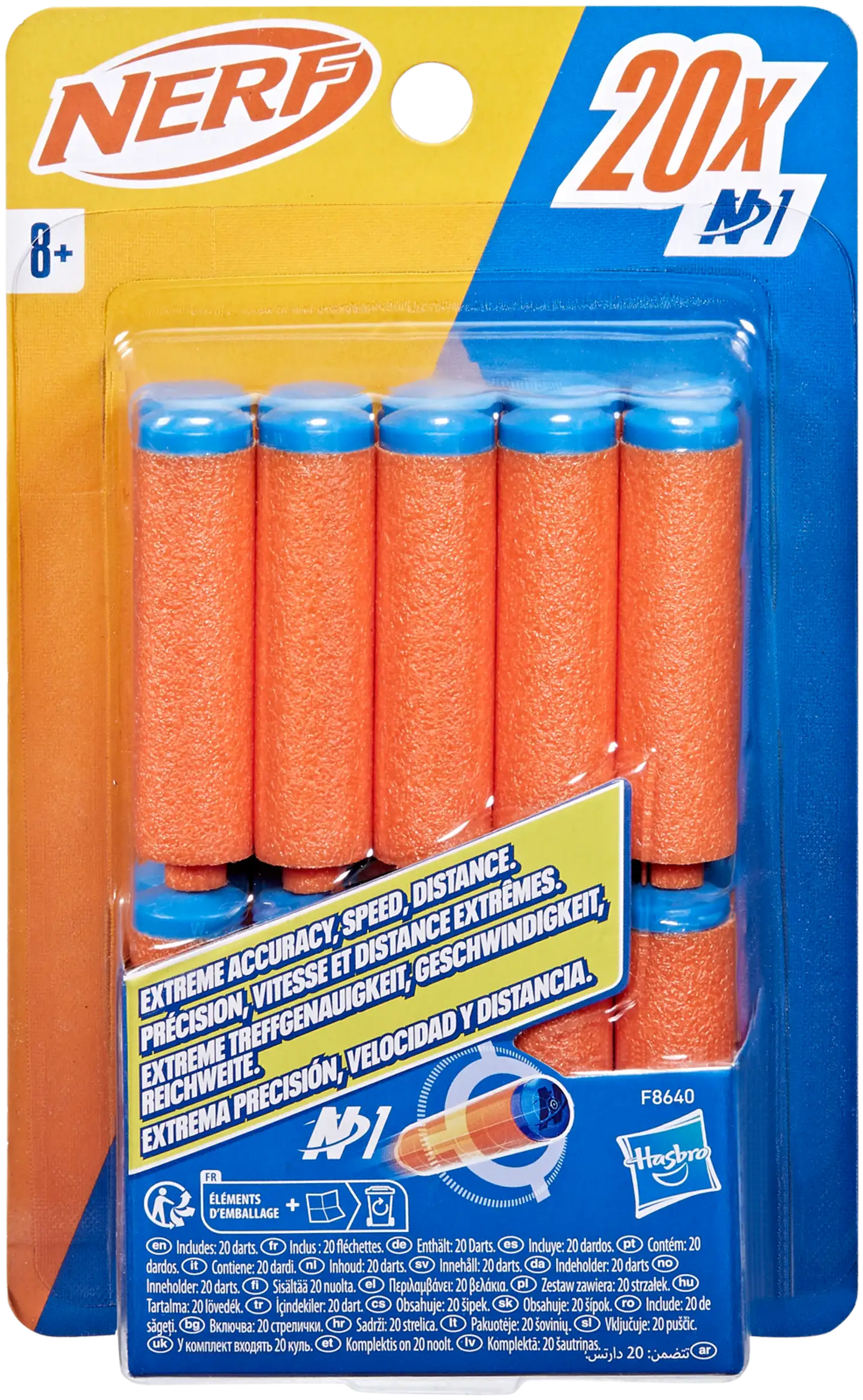 Nerf ammusten täyttöpakkaus N Series 20 kpl - 1