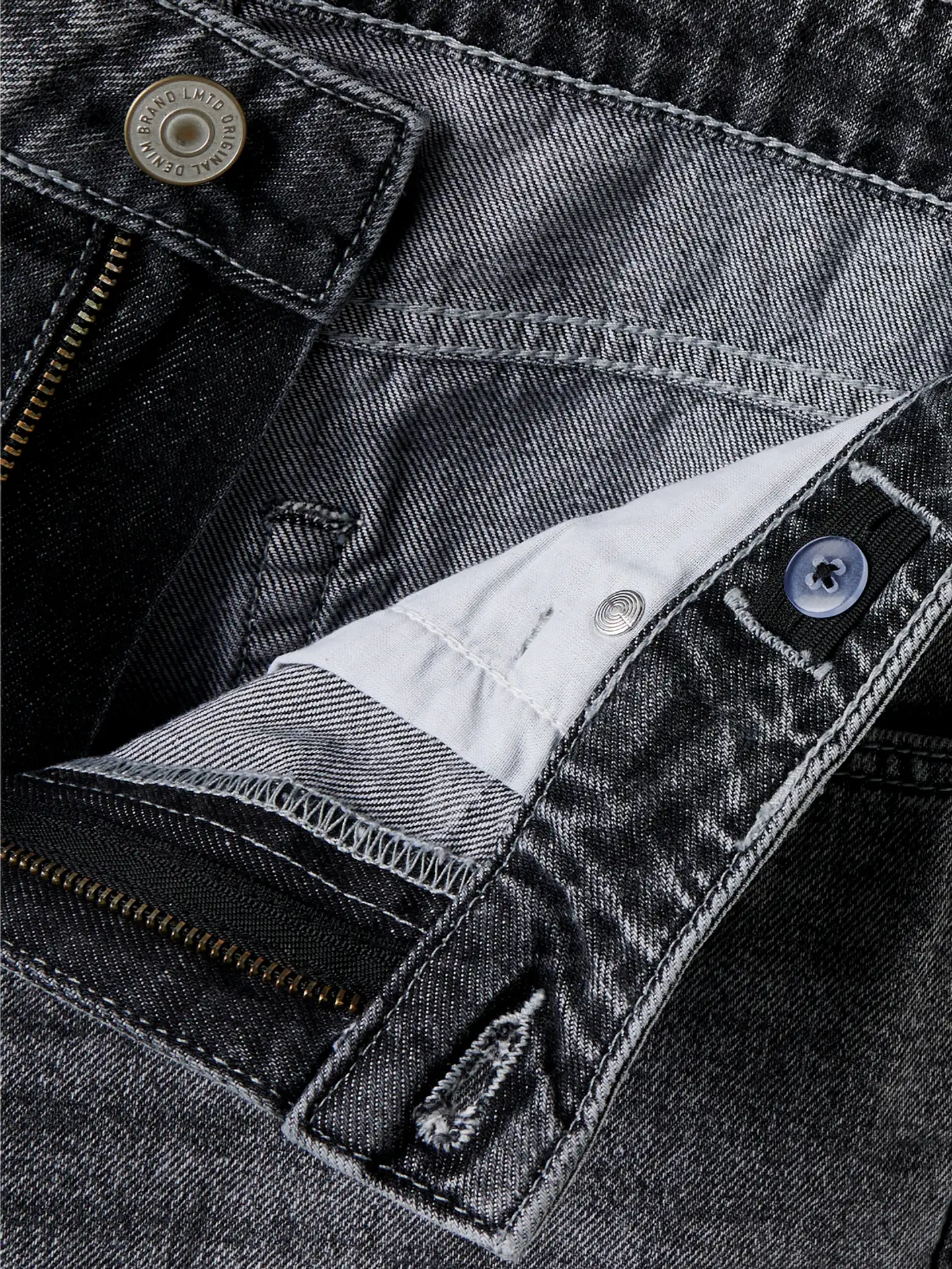 LMTD lasten farkut - Grey denim - 4